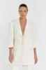 CAREY CREAM BLAZER sold by Dissh