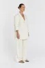 CAREY CREAM BLAZER sold by Dissh