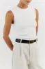 ROMY OFF WHITE SLEEVELESS TOP sold by Dissh