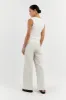 ROMY OFF WHITE SLEEVELESS TOP sold by Dissh