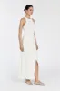 GEMMA OFF WHITE MIDI SKIRT sold by Dissh