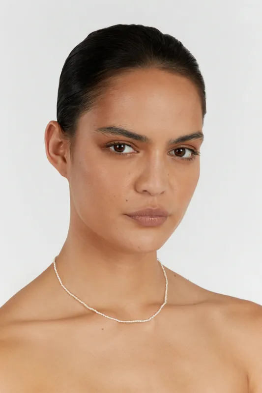 ST VALENTINE FINE PEARL NECKLACE sold by Dissh