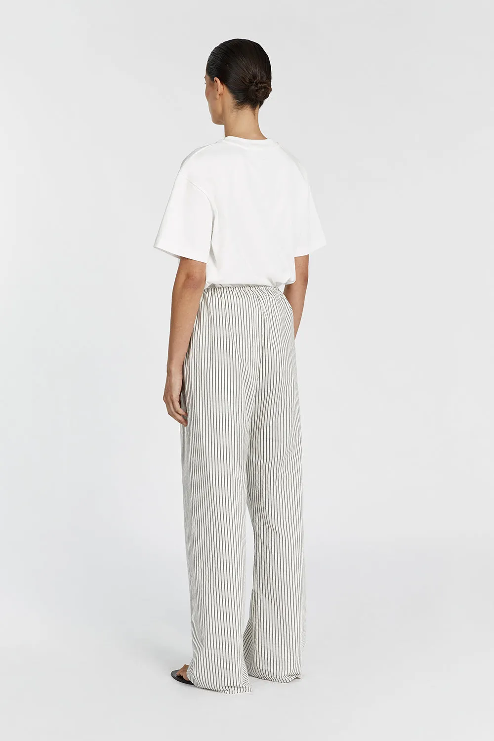 STOCKHOLM STRIPE SILK BLEND PANT sold by Dissh product image thumbnail 5