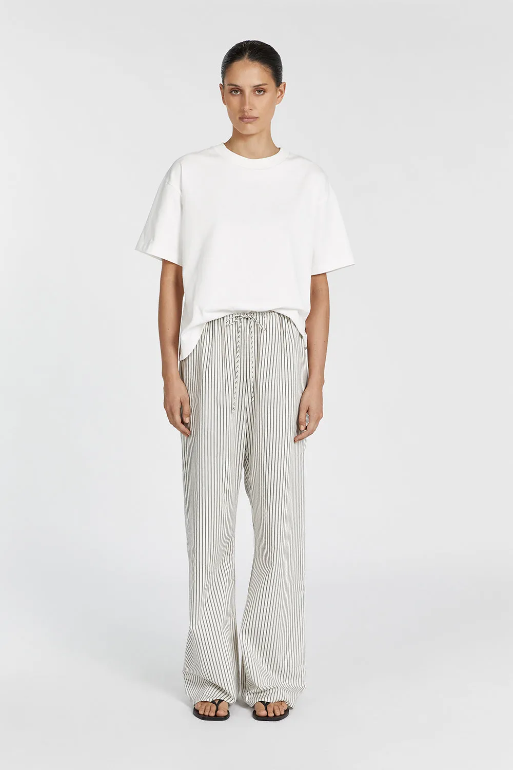 STOCKHOLM STRIPE SILK BLEND PANT sold by Dissh product image thumbnail 3