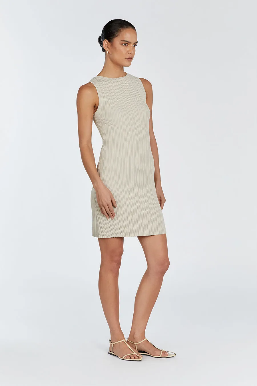 SIENNA STONE KNIT MINI DRESS sold by Dissh product image thumbnail 4