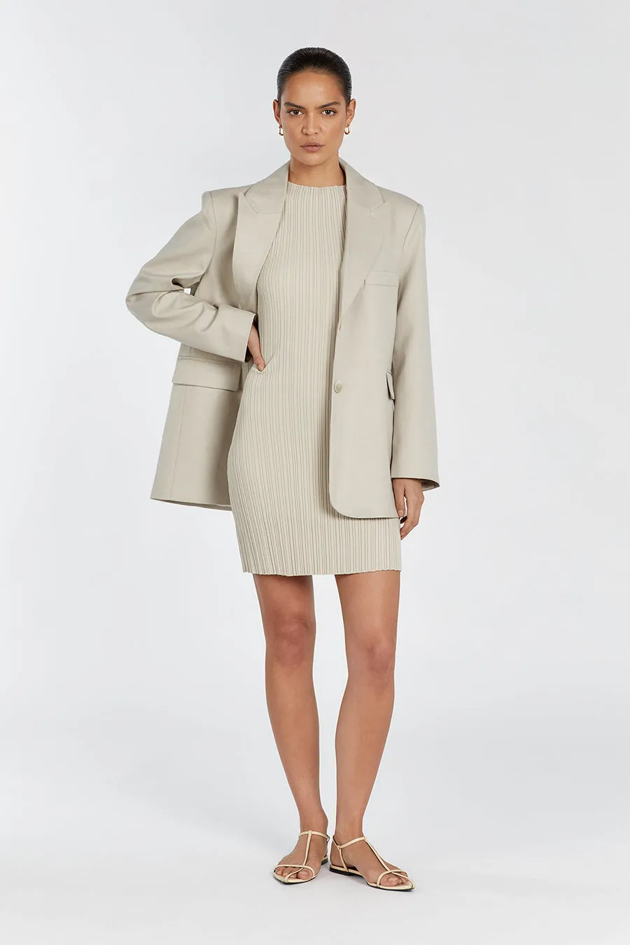 SIENNA STONE KNIT MINI DRESS sold by Dissh product image thumbnail 2