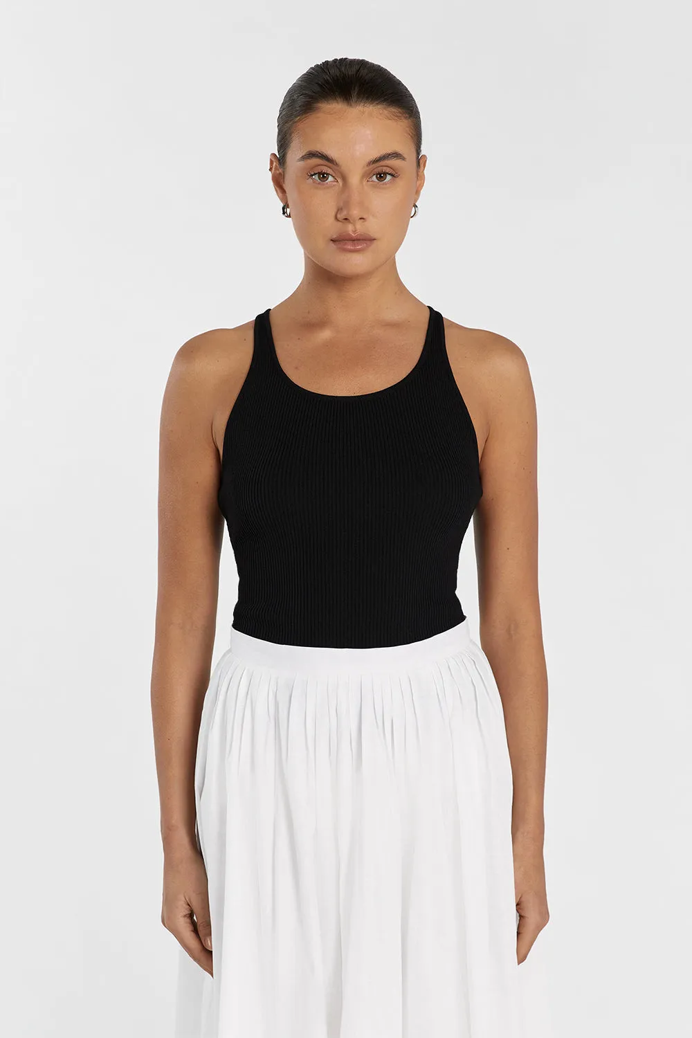 ZION BLACK SCOOP TANK sold by Dissh product image thumbnail 2