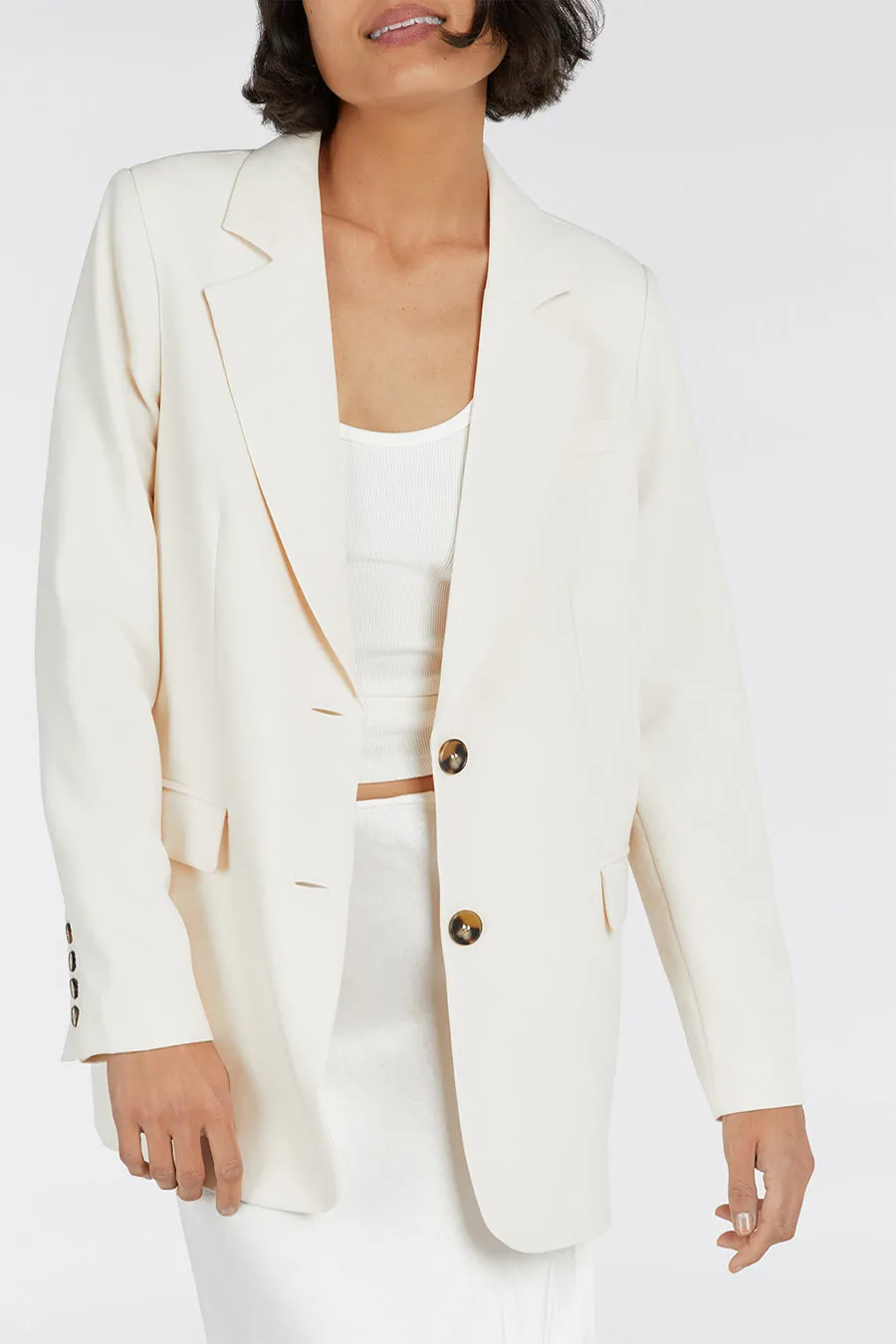 ROWAN CREAM SIGNATURE BLAZER sold by Dissh product image thumbnail 5