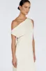 CASS BUTTERMILK LINEN MIDI DRESS sold by Dissh