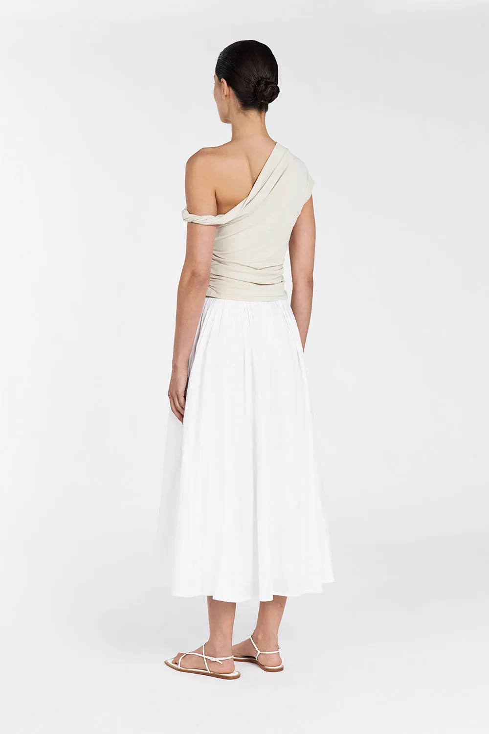 RIO OAT DRAPED TWIST KNIT TOP sold by Dissh product image thumbnail 4