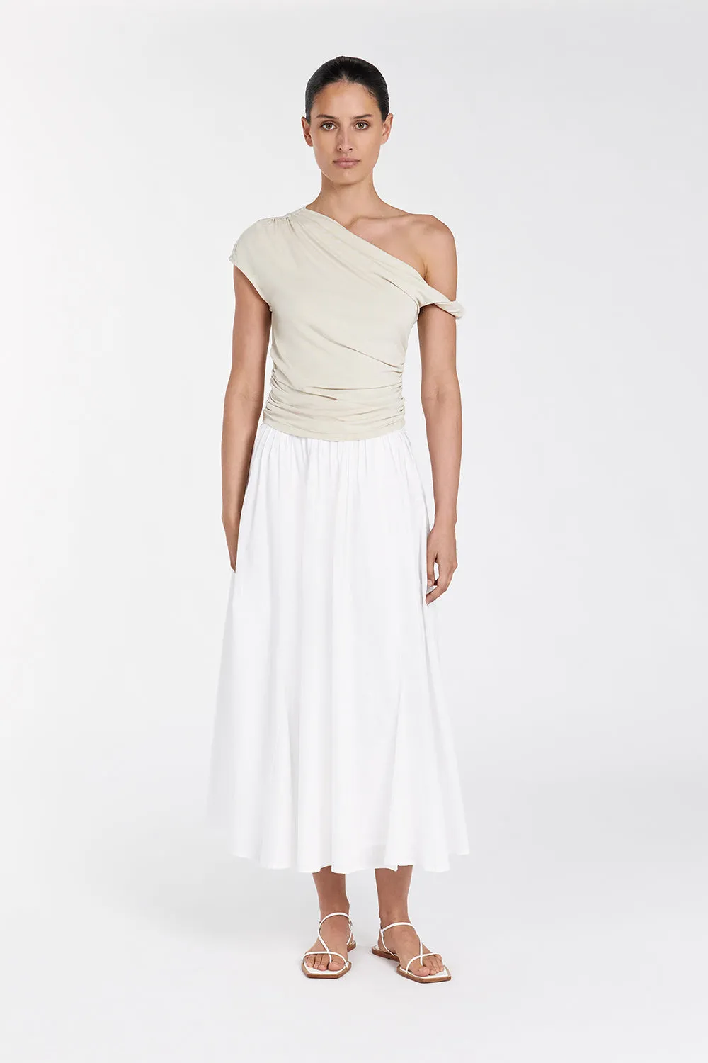 RIO OAT DRAPED TWIST KNIT TOP sold by Dissh product image thumbnail 2