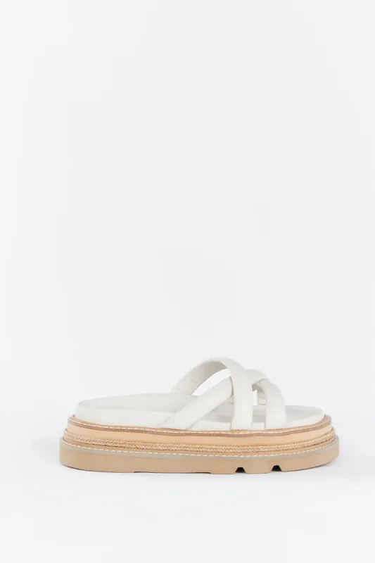 ALIAS MAE VERITY BONE SANDAL sold by Dissh