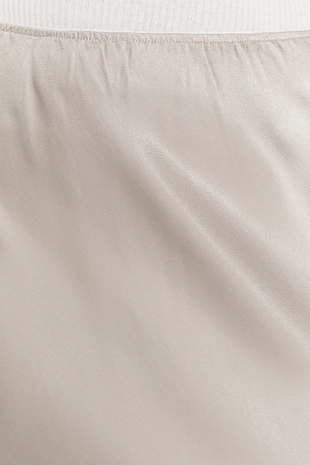 EMELIA CHALK SATIN MIDI SKIRT sold by Dissh product image thumbnail 5