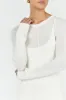 PARKER OFF WHITE LONG SLEEVE DRESS sold by Dissh