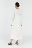 PARKER OFF WHITE LONG SLEEVE DRESS sold by Dissh
