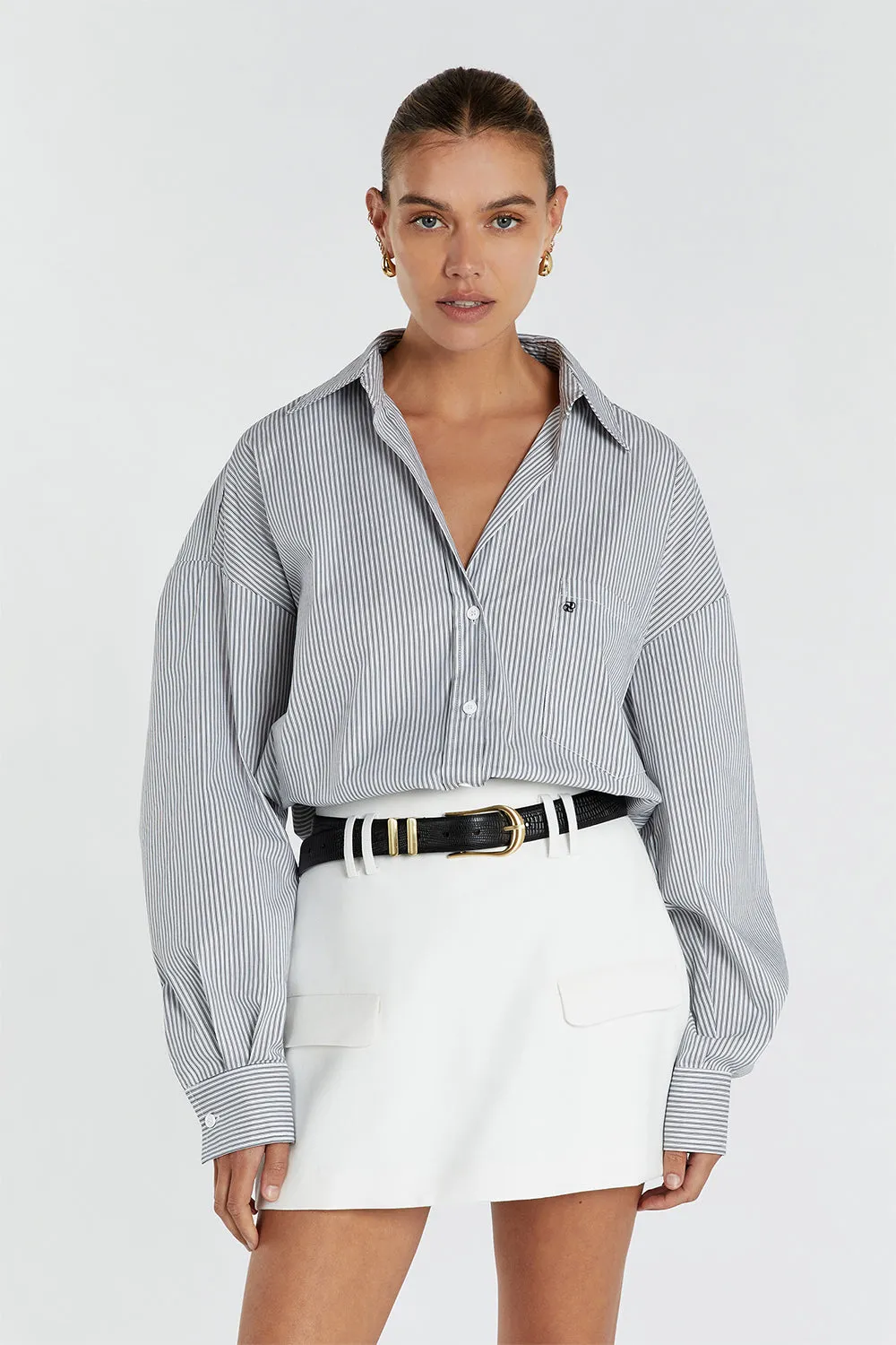 ELISSA STRIPE SHIRT sold by Dissh product image thumbnail 3