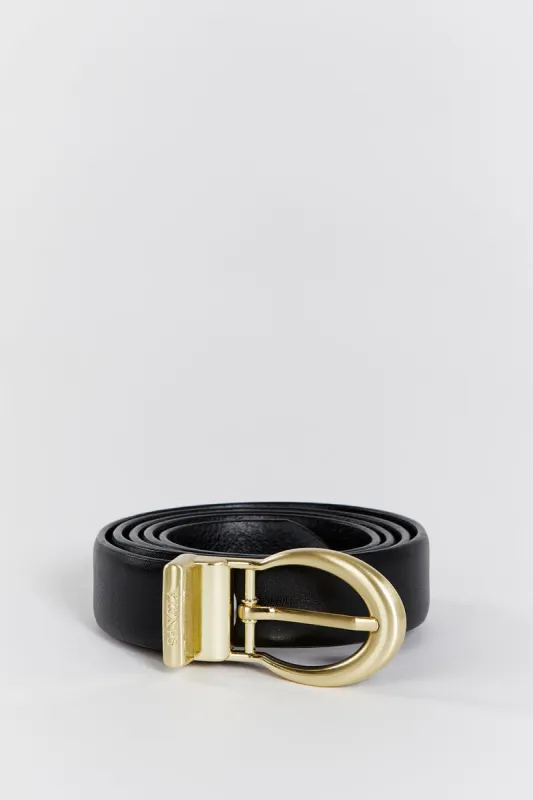 SANCIA THE MISCHA BELT BLACK sold by Dissh