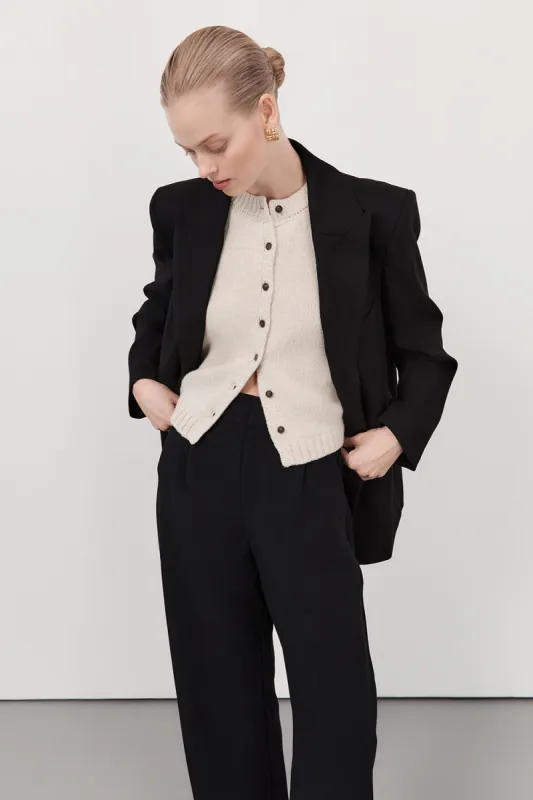 FOSTER CHALK KNIT VEST sold by Dissh