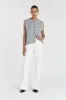 FOSTER SILVER MARLE KNIT VEST sold by Dissh