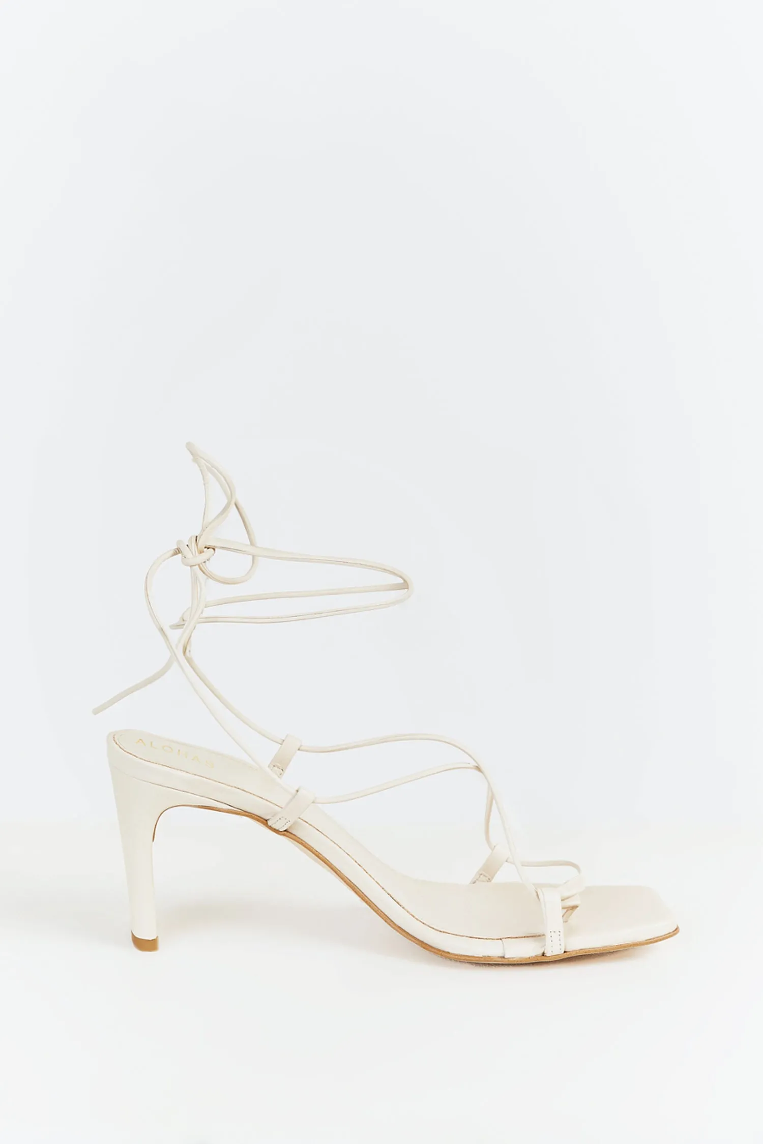ALOHAS BELLINI IVORY HEEL sold by Dissh