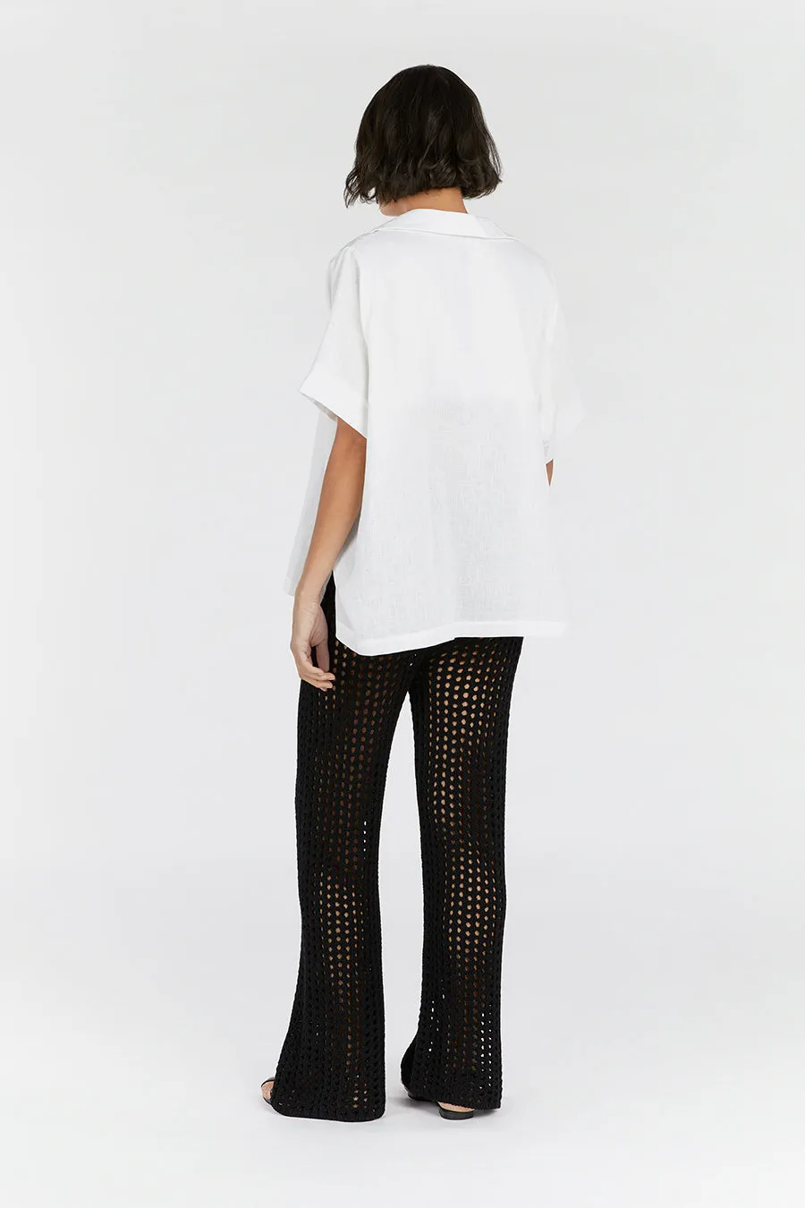 HUNTER BLACK CROCHET PANT sold by Dissh product image thumbnail 4