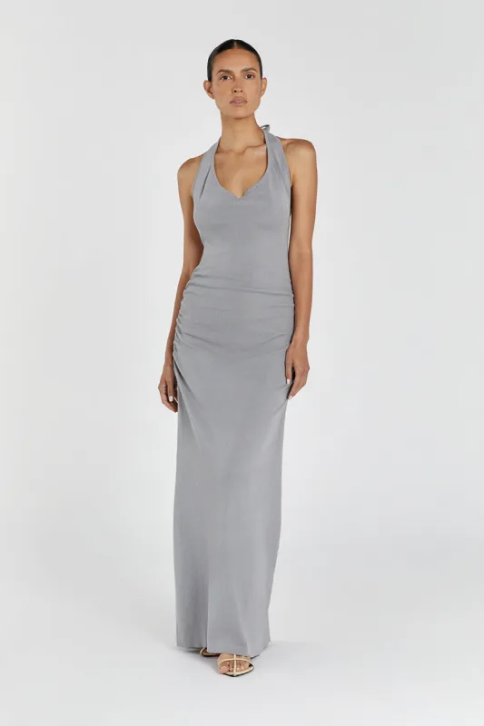 ALICE DOVE COWL NECK HALTER MIDI DRESS sold by Dissh