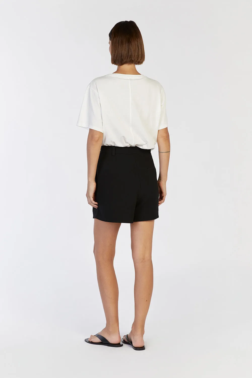 ROWAN TAILORED BLACK SHORT sold by Dissh product image thumbnail 2