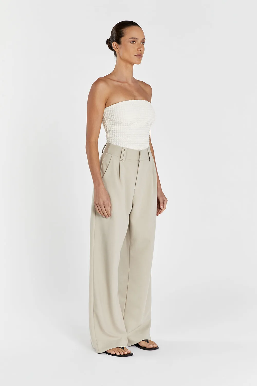 ALEX CREAM BANDEAU TOP sold by Dissh product image thumbnail 4