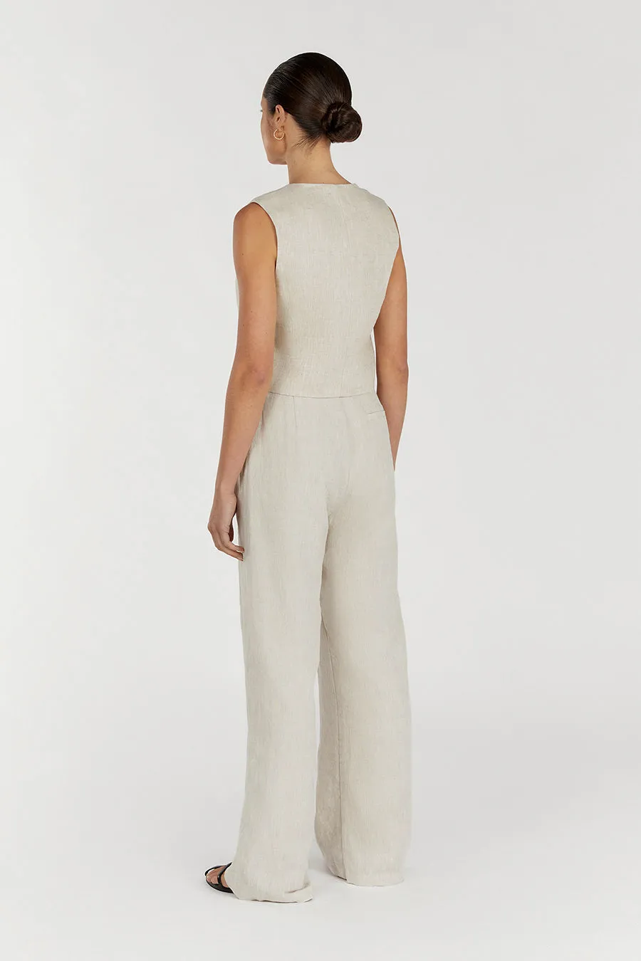 NORAH NATURAL LINEN PANT sold by Dissh product image thumbnail 5