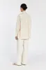 RILEY CREAM COTTON STRIPE SHIRT sold by Dissh