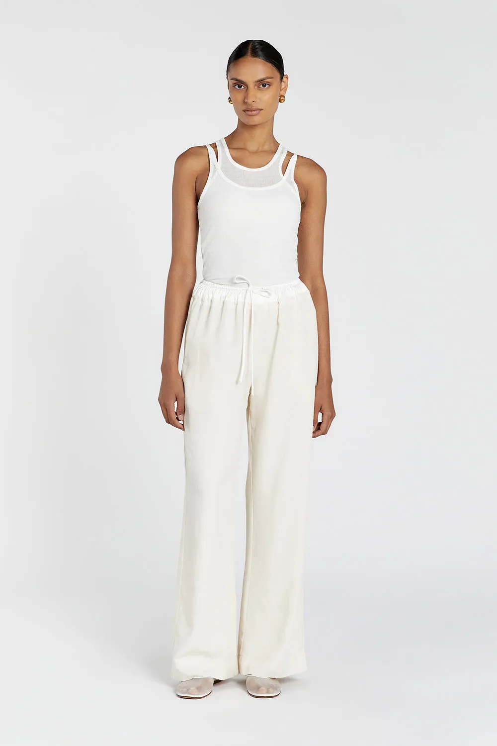 HARVEY CREAM SPLICED PANT sold by Dissh product image thumbnail 2