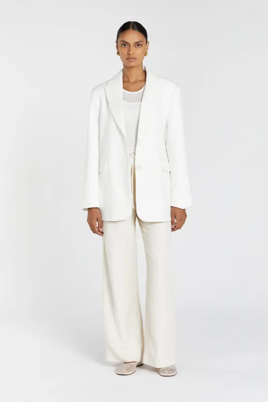 HARVEY CREAM SPLICED PANT sold by Dissh