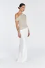 JUNIE NATURAL KNIT TOP sold by Dissh
