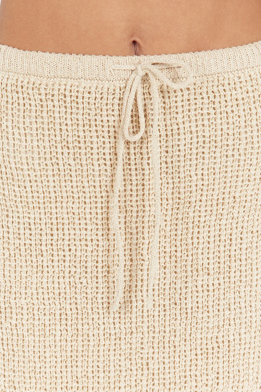 MARGOT WHEAT CROCHET MINI SKIRT sold by Dissh product image thumbnail 5
