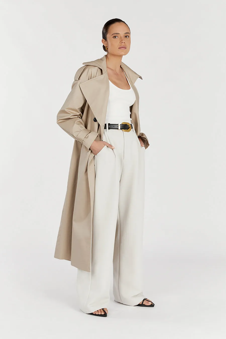 CAMERON STONE TRENCH COAT sold by Dissh product image thumbnail 2
