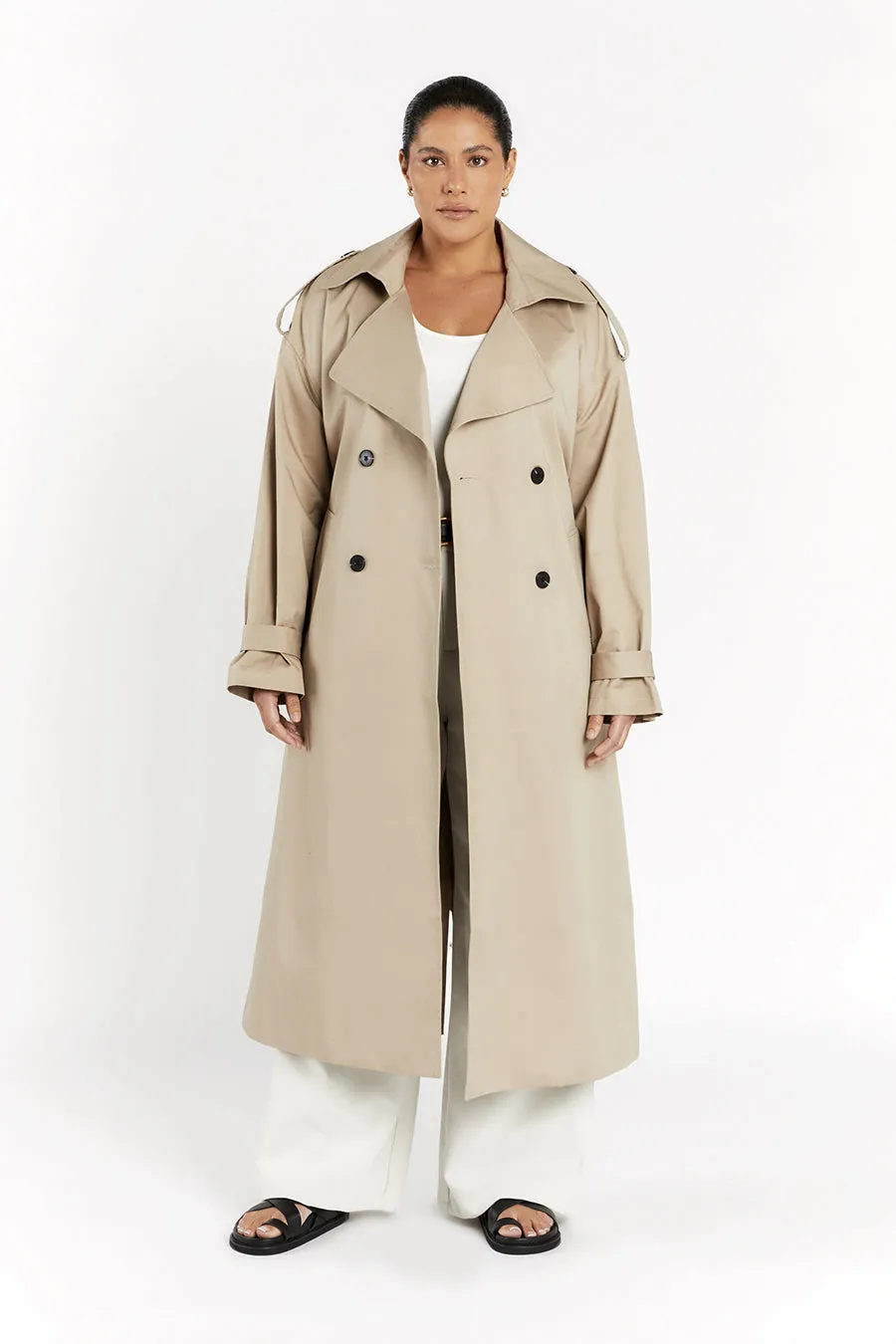 CAMERON STONE TRENCH COAT sold by Dissh product image thumbnail 5