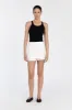 SULLIVAN WHITE MINI SKORT sold by Dissh