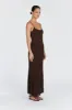 JOVIE CHOC SCOOP MAXI DRESS sold by Dissh