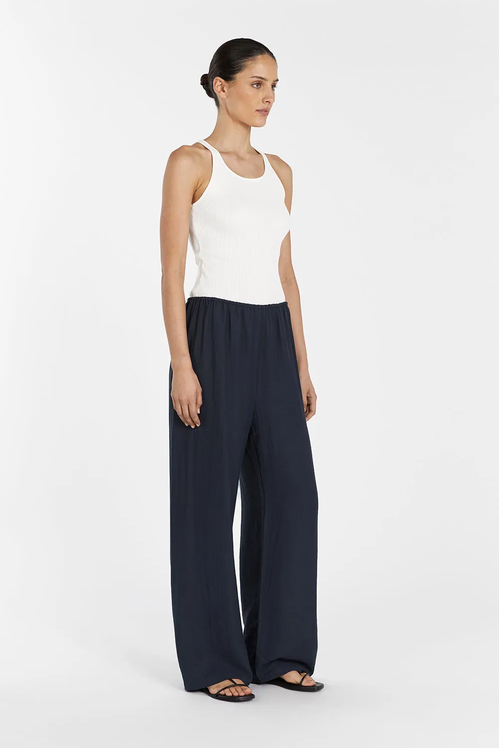 JOLIE SLATE MARLE DRAWSTRING PANT sold by Dissh product image thumbnail 4