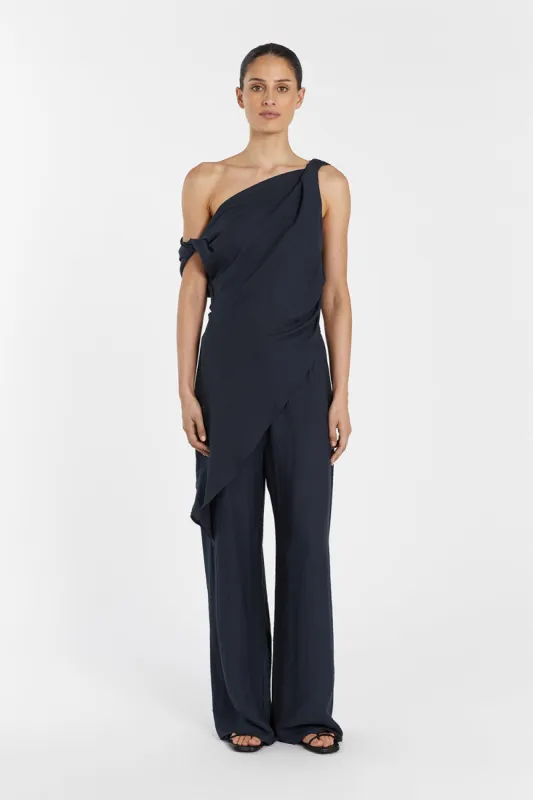 JOLIE SLATE MARLE DRAWSTRING PANT sold by Dissh