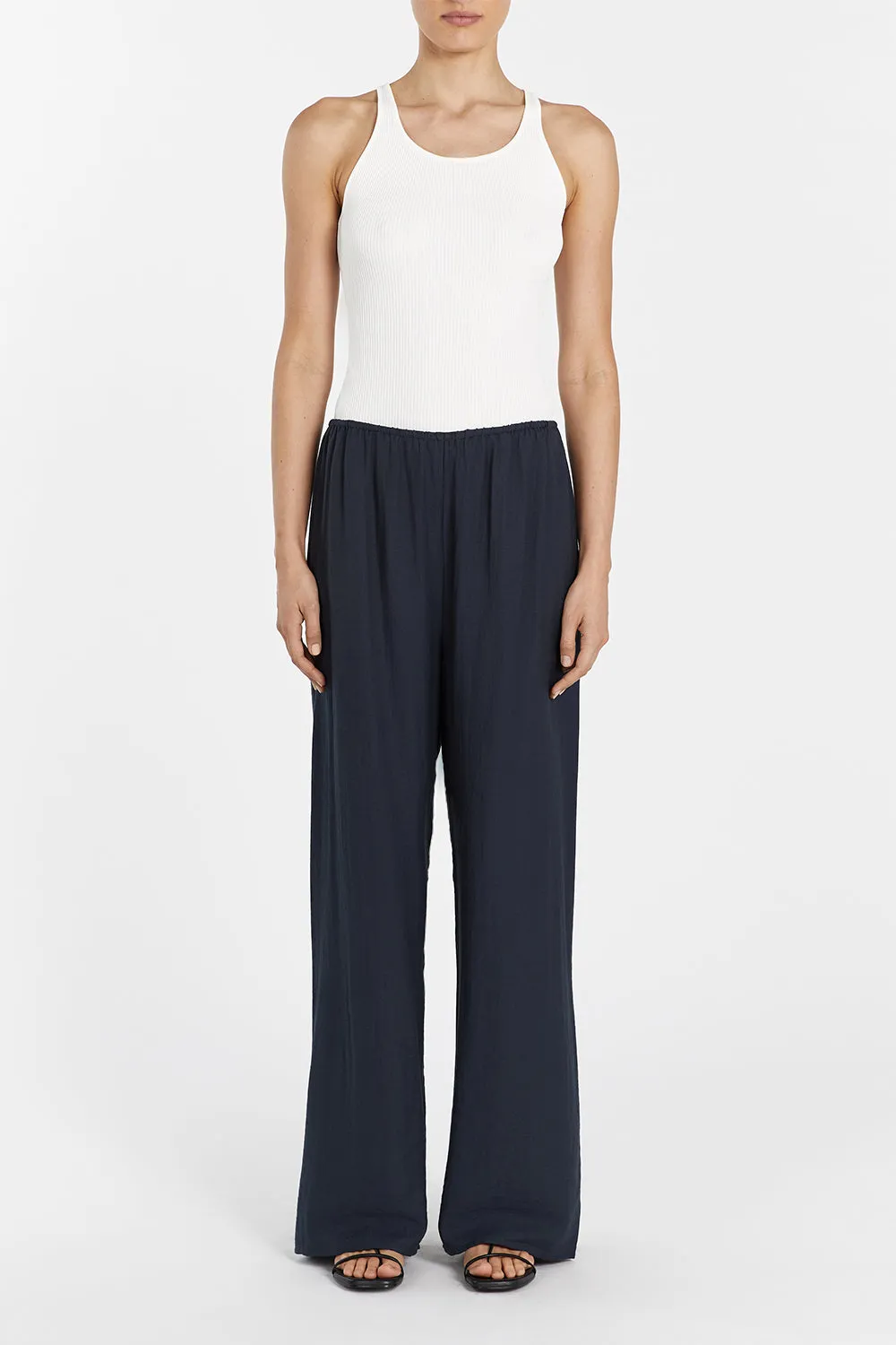 JOLIE SLATE MARLE DRAWSTRING PANT sold by Dissh product image thumbnail 3