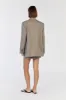 HARLEY SMOKE OVERSIZED BOYFRIEND BLAZER sold by Dissh