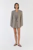 HARLEY SMOKE OVERSIZED BOYFRIEND BLAZER sold by Dissh