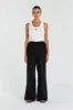 JASPER BLACK SILK COTTON PANT sold by Dissh