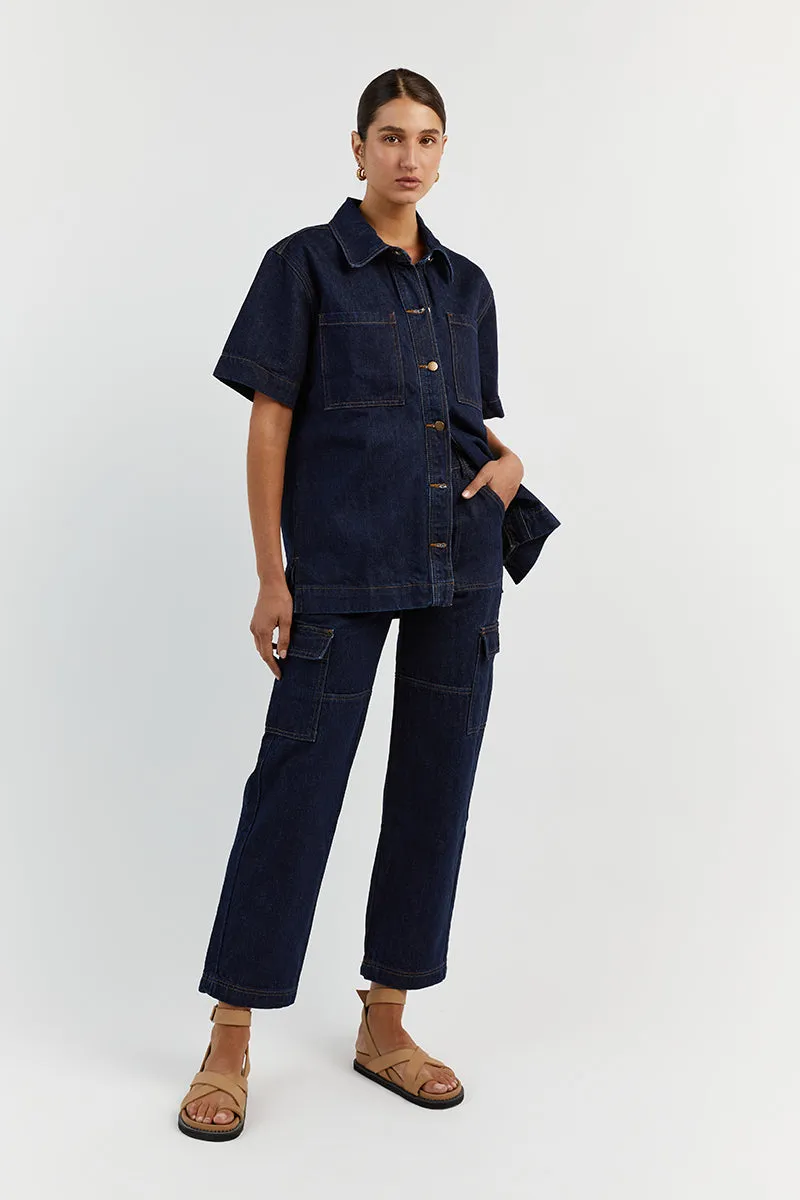 PIPER INDIGO DENIM JACKET sold by Dissh product image thumbnail 3