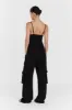 CORA BLACK SLEEVELESS KNIT TOP sold by Dissh