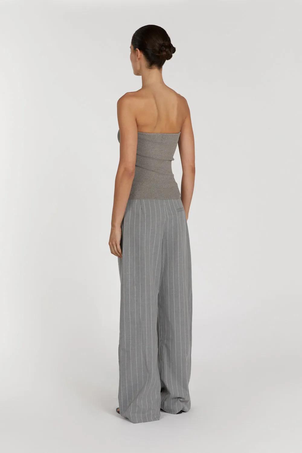 VERA SMOKE KNIT BANDEAU TOP sold by Dissh product image thumbnail 4