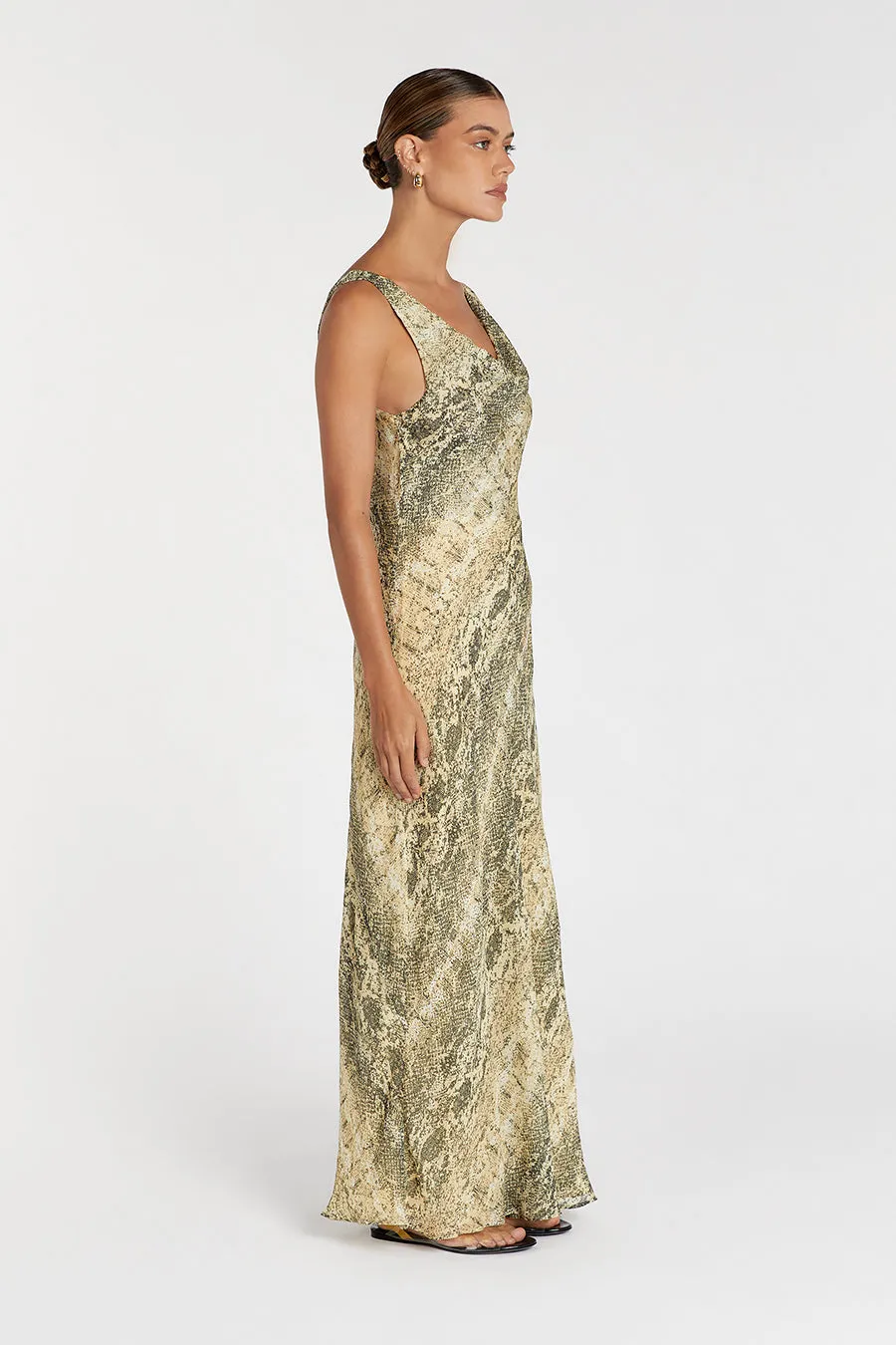 EMERSON COWL NECK MAXI DRESS sold by Dissh product image thumbnail 3