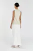 DION NATURAL BOUCLE CREW NECK TOP sold by Dissh