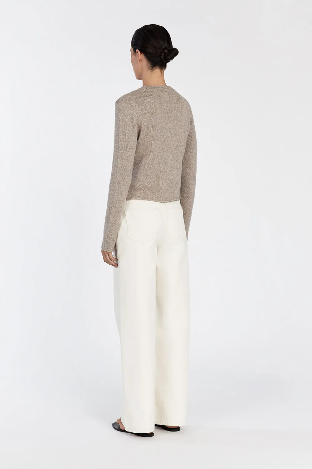 IMOGENE OAT MARLE KNIT TOP sold by Dissh product image thumbnail 4